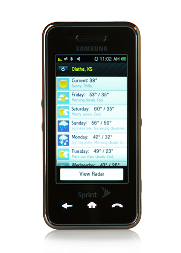 Illustration for article titled Sprint's Samsung Instinct: At Last, a Decent iPhone Competitor
